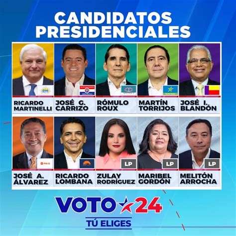 candidatos a la presidencia 2024 panamá